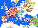 Situation geopolitique vers 1100