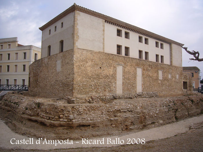 Le château d'Amposta