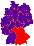 Allemagne, land de Bavière (Bayern)