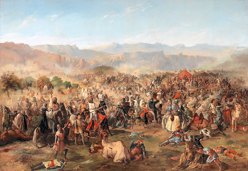 Batalla de las Navas de Tolosa, de Francisco de Paula Van Halen (Museo del Prado)