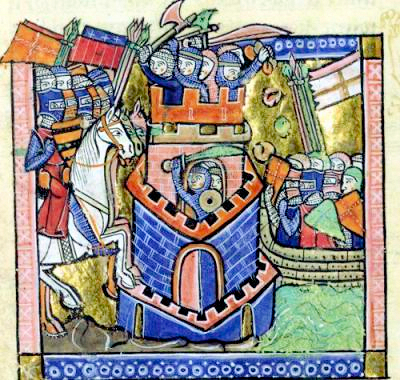 Le siège de Tyr par la flotte vénitienne et les croisés - Guillaume de Tyr