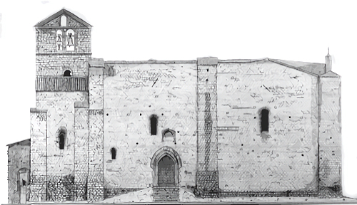 Croquis de la Maison de San Bevignate