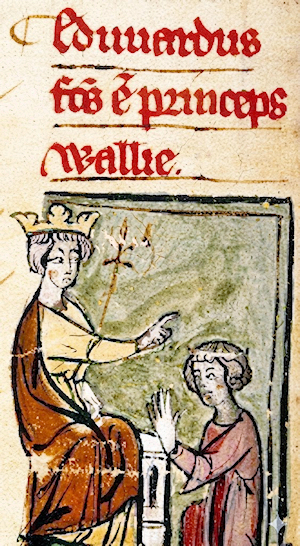 Source : British Library MS Cotton Nero.D.II. fol. 191v.
