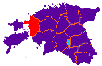 Estonie, région de Lääne