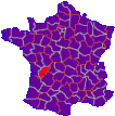 France, Département de la Charente