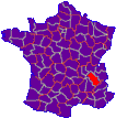 France, département de l'Isère