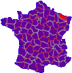France, département de la Moselle