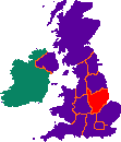 Grande Bretagne, région des East Midlands, Lincolnshire