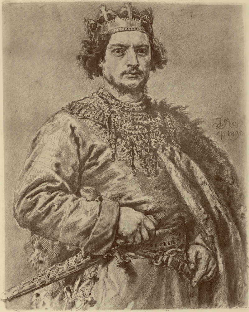 Bolesław II 'Szczodry' dans 'Poczet królów i książąt polskich'