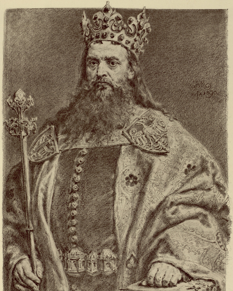 Kazimierz III 'Wielki' dans 'Poczet królów i książąt polskich'