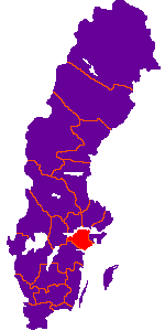 Suède, Comté de Södermanland