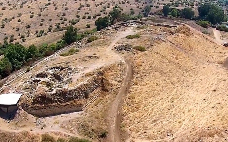 Les ruines du Chastelet du Gué de Jacob