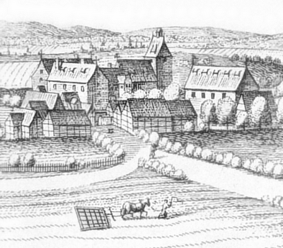 Dessin de la commanderie de Lucklum