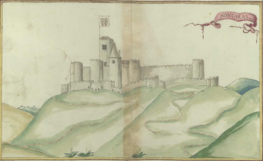 Dessin du Château Templier de Monsaraz