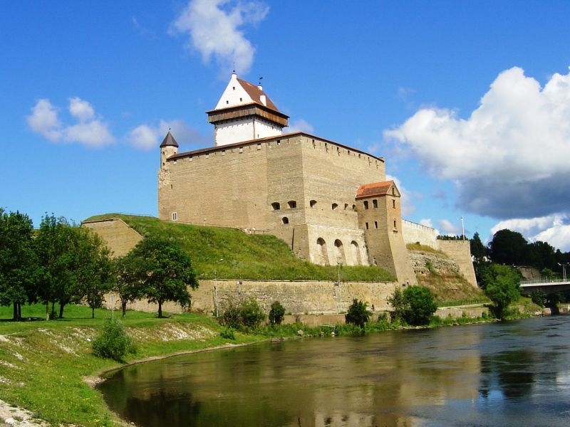Le Château Teutonique de Narva (Hermannsfeste)