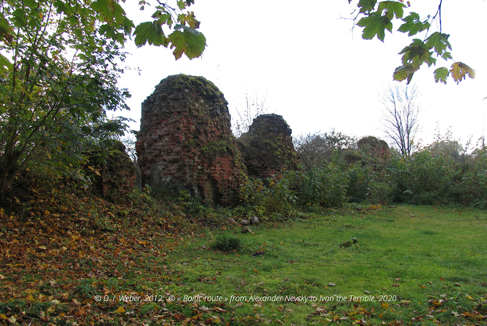 les ruines du château de Primorsk (Rybaki - Fischhausen)