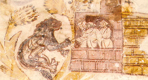 Fresque de la Légende Dorée