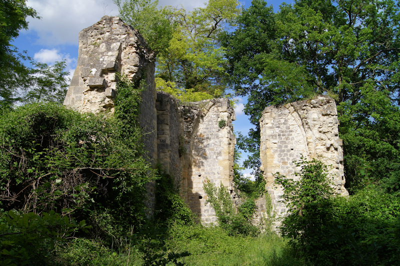 Les ruines de la chapelle Saint-Blaise