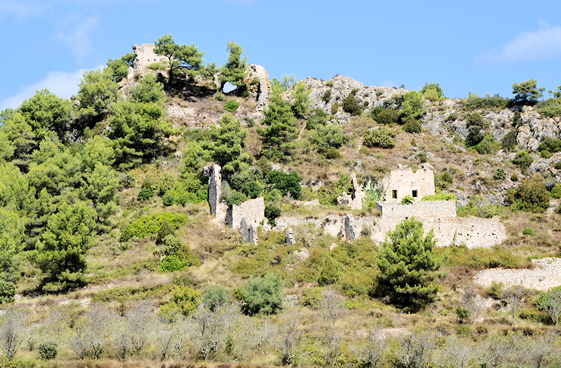 Ruines de la Maison Templière de Selma
