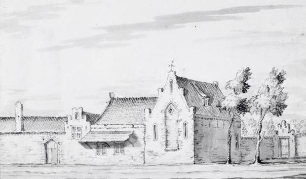 Croquis de la commanderie de Sneek