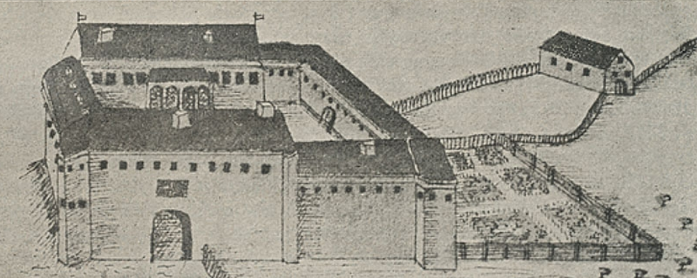 Dessin du Château de Talpaki (Taplacken)