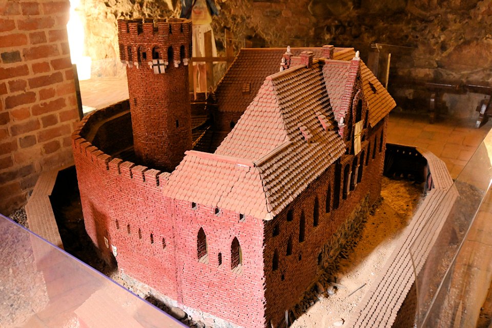 Maquette du château de Toruń
