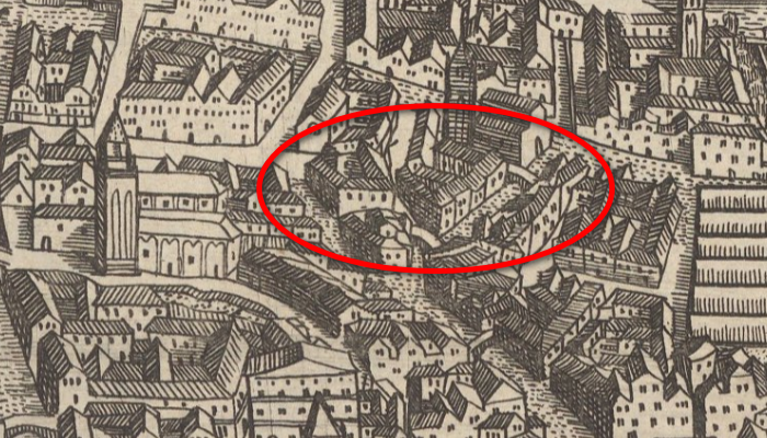 L'emplacement de la Maison Templière de Venise